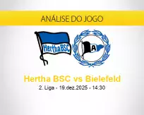 Prognóstico Hertha BSC Bielefeld (19 dezembro 2025)