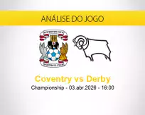 Prognóstico Coventry Derby (03 abril 2026)
