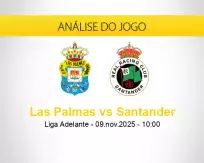Prognóstico Las Palmas Santander (09 novembro 2025)