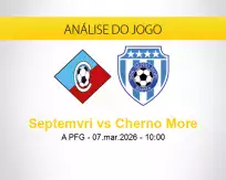 Prognóstico Septemvri Cherno More (07 março 2026)
