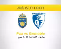 Prognóstico Pau Grenoble (28 fevereiro 2025)