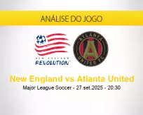 Prognóstico New England Atlanta United (27 setembro 2025)