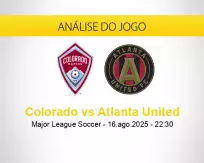 Prognóstico Colorado Atlanta United (16 agosto 2025)