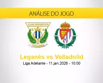 Prognóstico Leganés Valladolid (11 janeiro 2026)