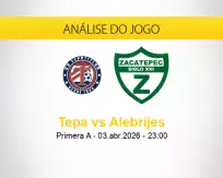 Prognóstico Tepa Alebrijes (03 abril 2026)