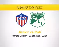 Prognóstico Junior Cali (03 abril 2026)