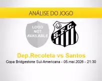 Dep.Recoleta vs Santos