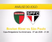 Boston River vs São Paulo