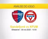 Prognóstico Sandefjord KFUM (30 novembro 2025)