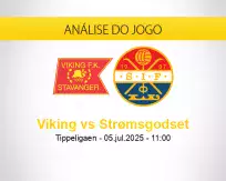 Prognóstico Viking Strømsgodset (05 julho 2025)