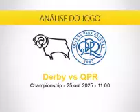 Prognóstico Derby QPR (25 outubro 2025)