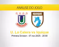 Prognóstico U. La Calera Iquique (07 novembro 2025)