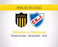 Prognóstico Peñarol Nacional (29 março 2024)