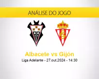 Prognóstico Albacete Gijón (27 outubro 2024)