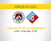 Prognóstico Lokomotiv Sf Septemvri (22 fevereiro 2026)