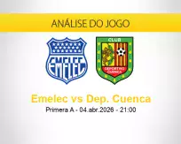 Prognóstico Emelec Dep. Cuenca (04 abril 2026)