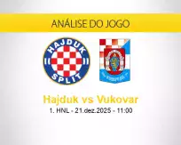 Prognóstico Hajduk Vukovar (21 dezembro 2025)