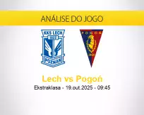 Prognóstico Lech Pogoń (19 outubro 2025)