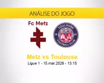 Prognóstico Metz Toulouse (15 março 2026)