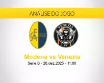 Prognóstico Modena Venezia (20 dezembro 2025)