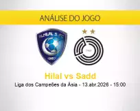 Prognóstico Hilal Sadd (13 abril 2026)
