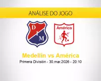 Prognóstico Medellín América (30 março 2026)