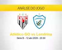 Prognóstico Atlético GO Londrina (12 abril 2026)