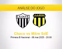 Prognóstico Chaco Mitre SdE (08 março 2025)