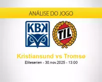 Prognóstico Kristiansund Tromsø (30 novembro 2025)