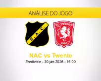 Prognóstico NAC Twente (30 janeiro 2026)