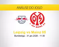 Prognóstico Leipzig Mainz 05 (31 janeiro 2026)
