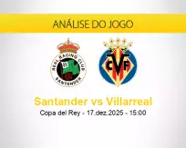 Prognóstico Santander Villarreal (17 dezembro 2025)