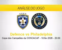Defence vs Philadelphia