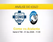 Prognóstico Como Atalanta (01 fevereiro 2026)