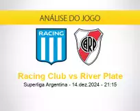 Prognóstico Racing Club River Plate (14 dezembro 2024)