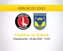 Prognóstico Charlton Oxford (20 dezembro 2025)