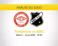 Prognóstico Tombense ABC (12 julho 2025)