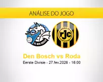 Prognóstico Den Bosch Roda (27 fevereiro 2026)