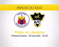 Prognóstico Pasto Llaneros (08 março 2025)