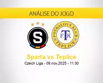 Prognóstico Sparta Teplice (09 novembro 2025)