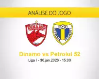 Prognóstico Dinamo Petrolul 52 (30 janeiro 2026)