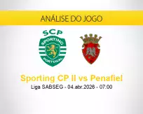 Prognóstico Sporting CP II Penafiel (04 abril 2026)