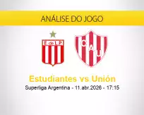 Prognóstico Estudiantes Unión (11 abril 2026)