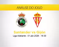 Prognóstico Santander Gijón (01 abril 2026)
