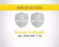 Prognóstico Suqoor Riyadh (06 fevereiro 2026)