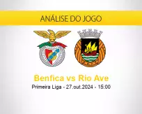 Prognóstico Benfica Rio Ave (27 outubro 2024)