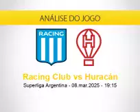 Prognóstico Racing Club Huracán (08 março 2025)