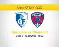 Prognóstico Grenoble Clermont (03 abril 2026)