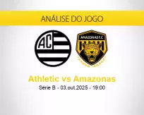 Prognóstico Athletic Amazonas (03 outubro 2025)