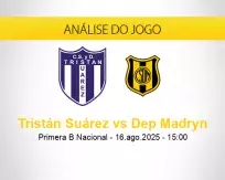 Prognóstico Tristán Suárez Dep Madryn (16 agosto 2025)